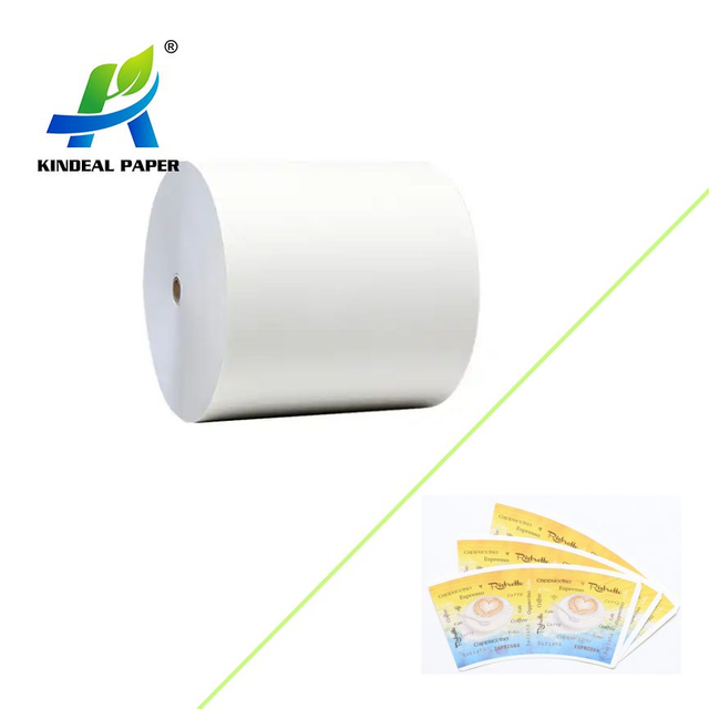 High Quality 1-side PE-coated cusptock white paper in customized roll or sheet size 
