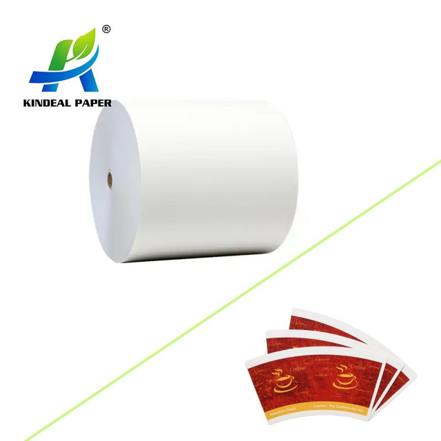 FSC Paper Roll Single Side Pe Coated Paper for Cup Blanks Production by Chinese Supplier