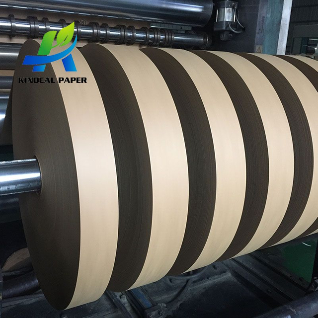 Long Fiber Pe Laminated Kraft Paper for Brown Paper Bowl