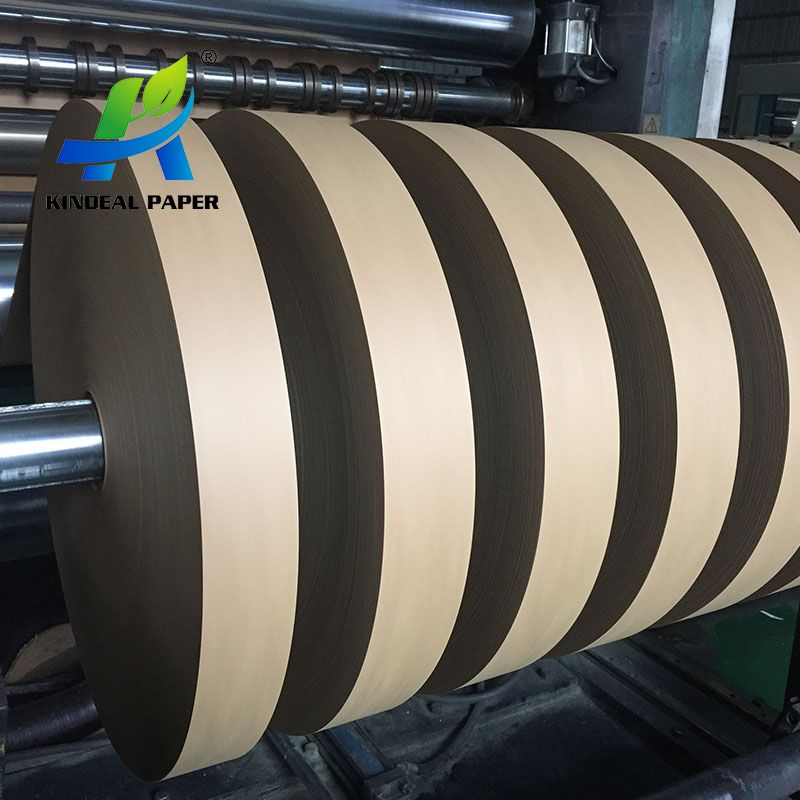 Long Fiber Pe Laminated Kraft Paper for Brown Paper Bowl