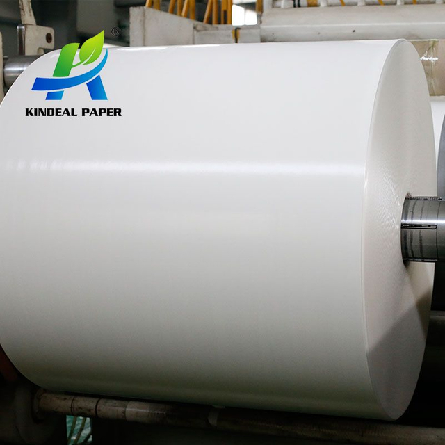 190GSM High Bulk Two-Sided Pe Coated Cup Stock Paper for Making 12oz or 14oz Beverage Cups.