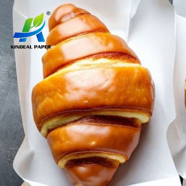 White 50gsm Kit 6 Greaseproof Paper Rolls Wholesale for Fast Food Packaging