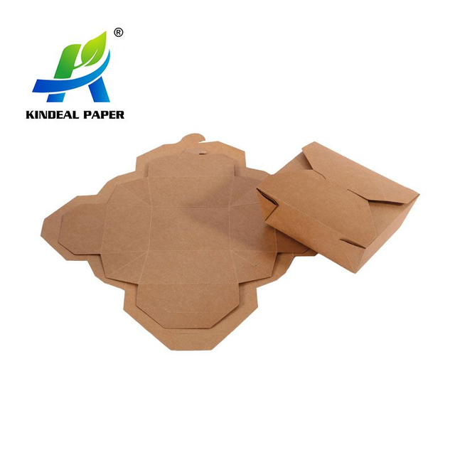 Poly Coated Kraft Paper Rolls for Making Takeaway Food Packaging Boxes