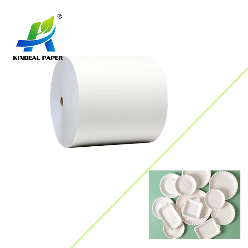 white medium bulk plate stock paper board non pe coating for making plate 