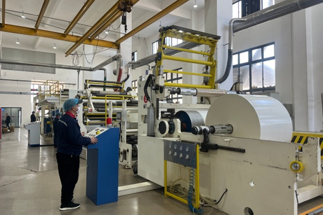 pe coating paper procee room .jpg
