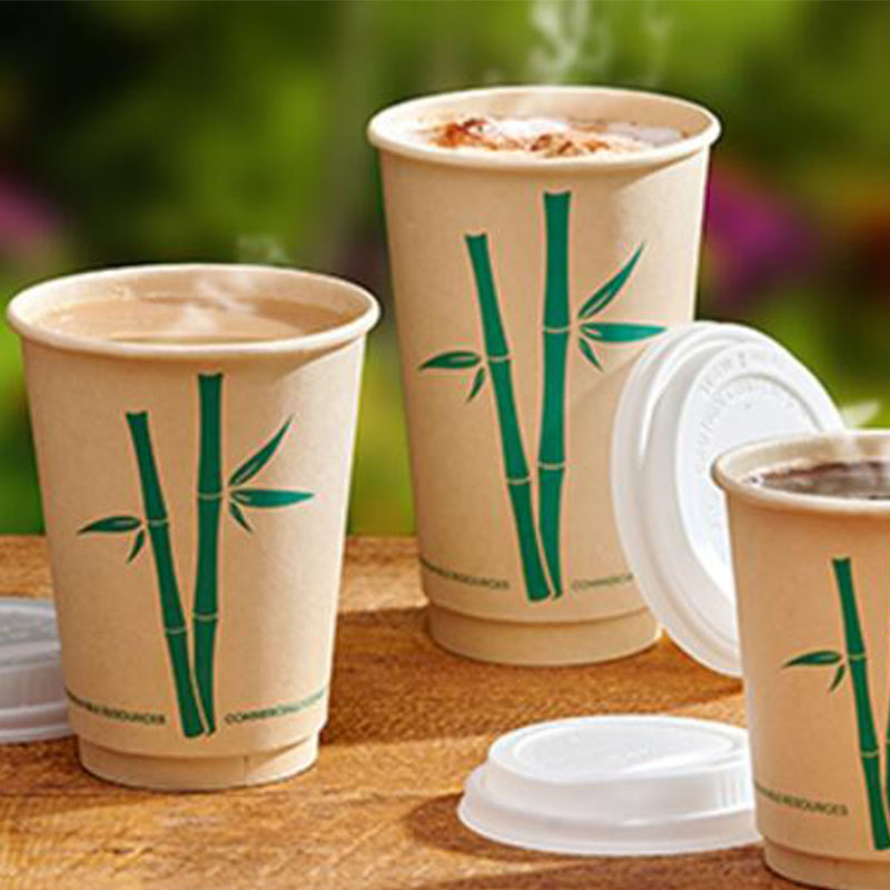 Bamboo pulp paper cups