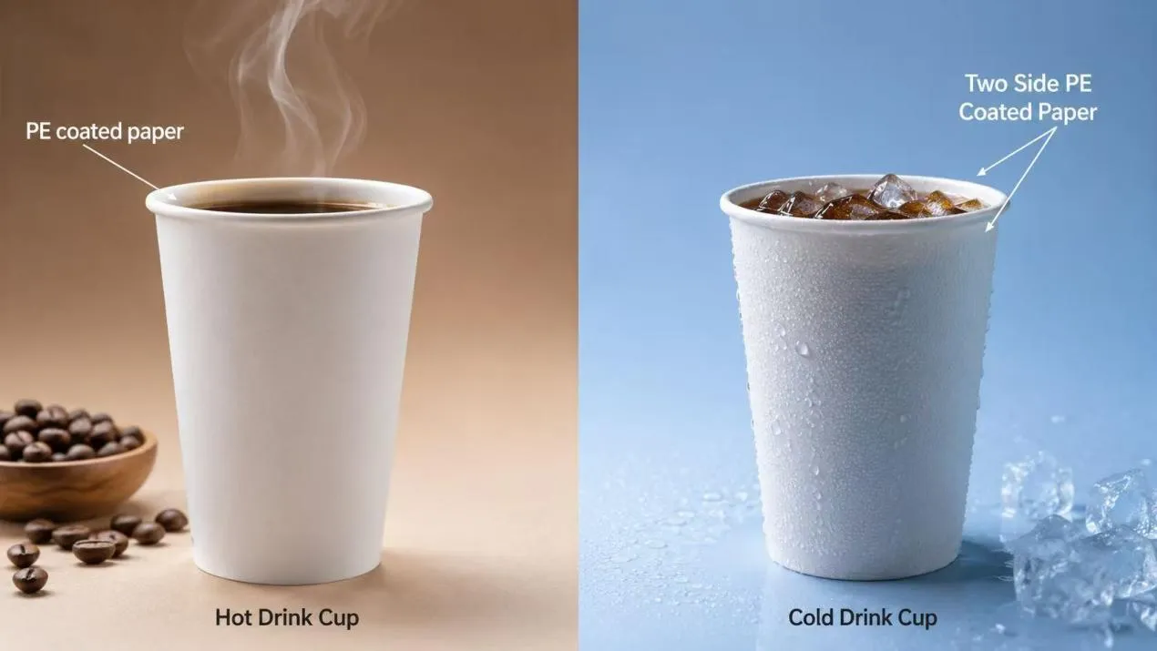 Single Side VS Double Side PE Coated Paper Cup.webp